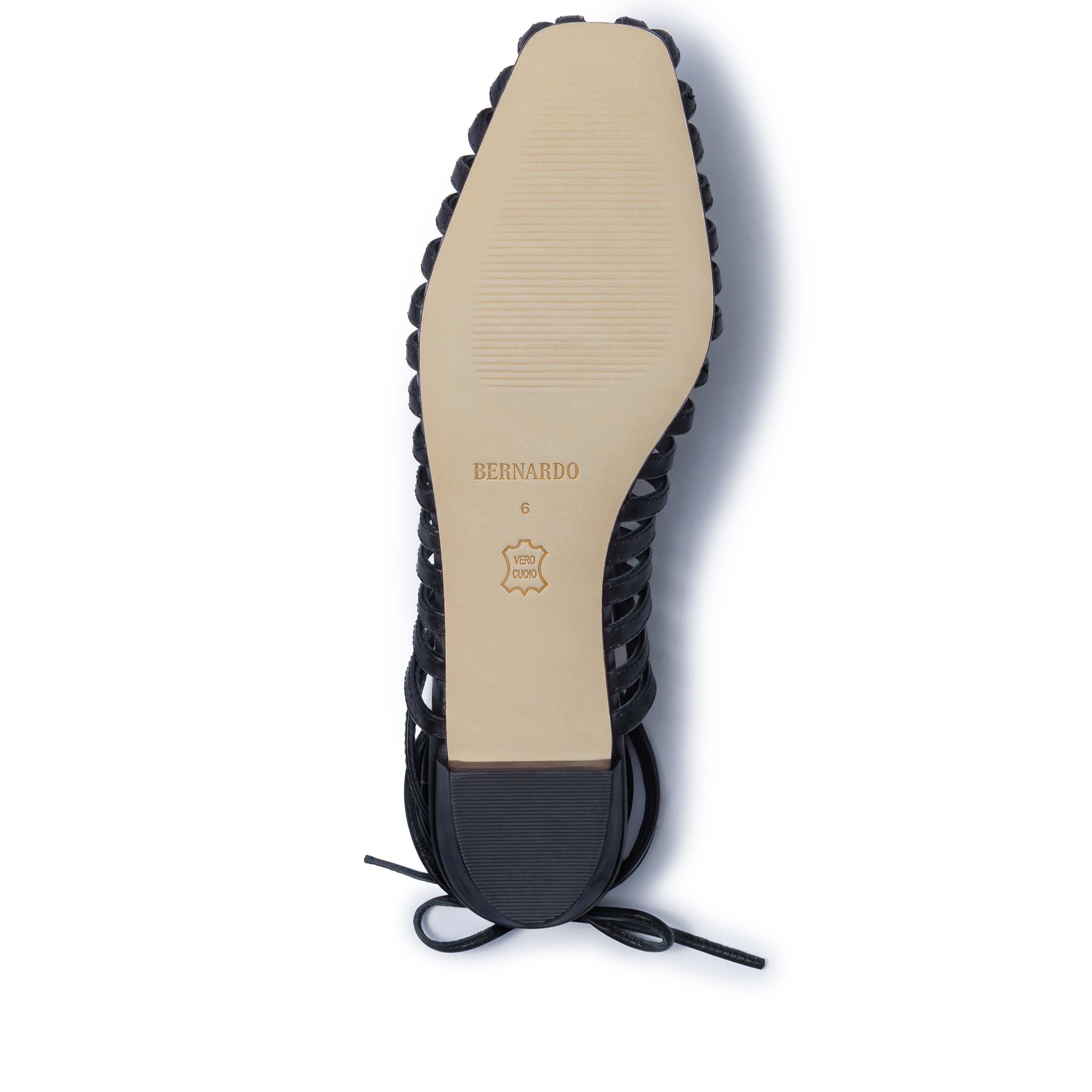 Bernardo Footwear Geneva Flat, Alternate, color, Black