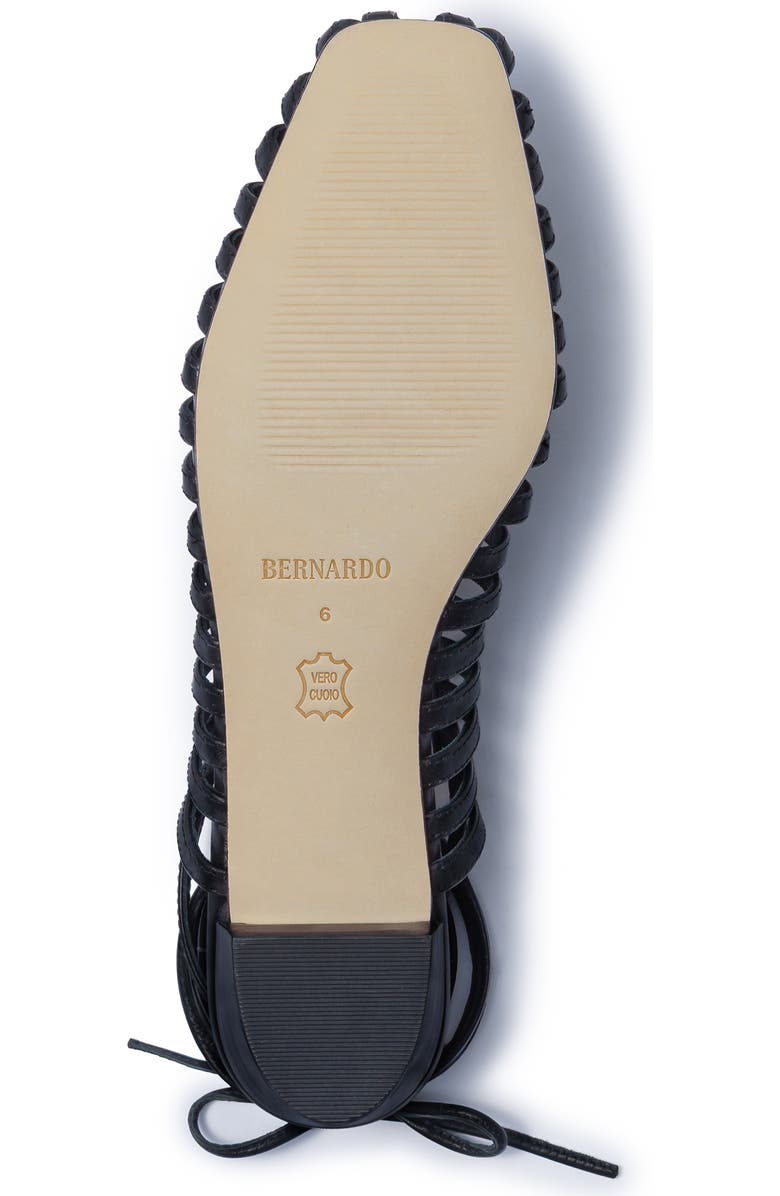 Bernardo Footwear Geneva Flat, Alternate, color, Black