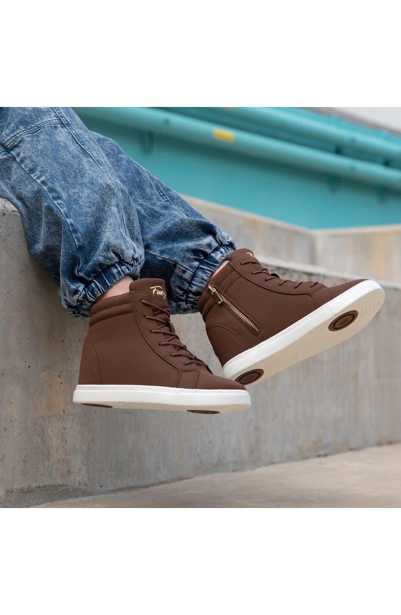 Fuego Women's Wedge Sneaker, Alternate, color, Mocha