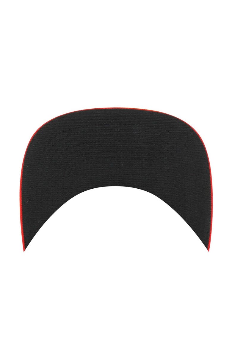 '47 Men's '47 Red Chicago Bulls Sure Shot Captain Snapback Hat, Alternate, color,