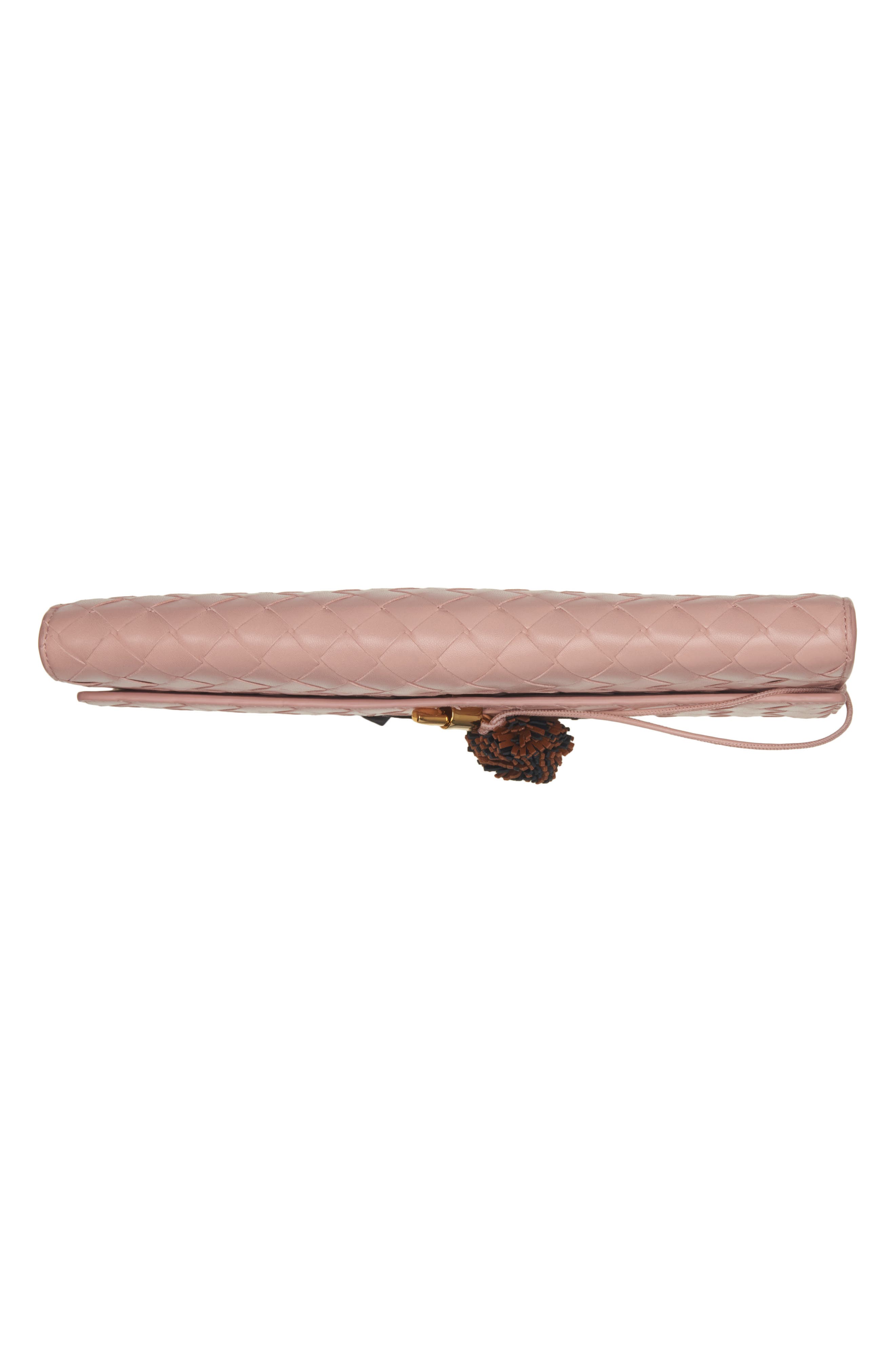 Andiamo Long Leather Clutch, Alternate, color, 5157 TERRA PINK MULTI
