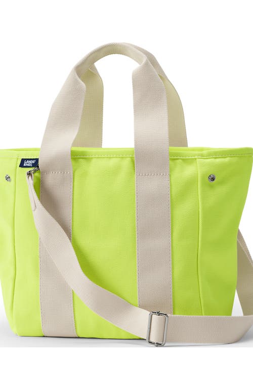 Lands' End Canvas Multiway Pocket Tote In Limoncello Yellow