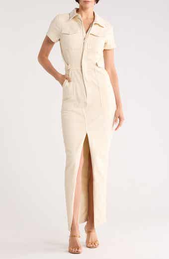 Good American Fit for Success Denim Maxi Dress