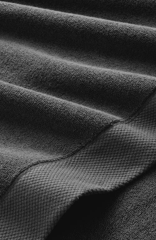 Shop Christy Luxe Heavyweight 100% Turkish Cotton Bath Sheets In Soot