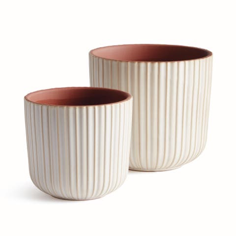 Tasha Flowerpot Planters Set of 2