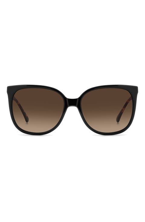 kaysie 58mm square sunglasses