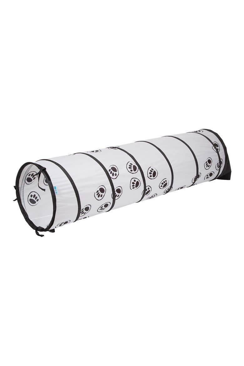 Panda Paw 6-Foot Play Tunnel, Main, color, WHITE