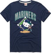 Homage Unisex Homage  Navy Seattle Mariners Hello Kitty Tri-Blend T-Shirt