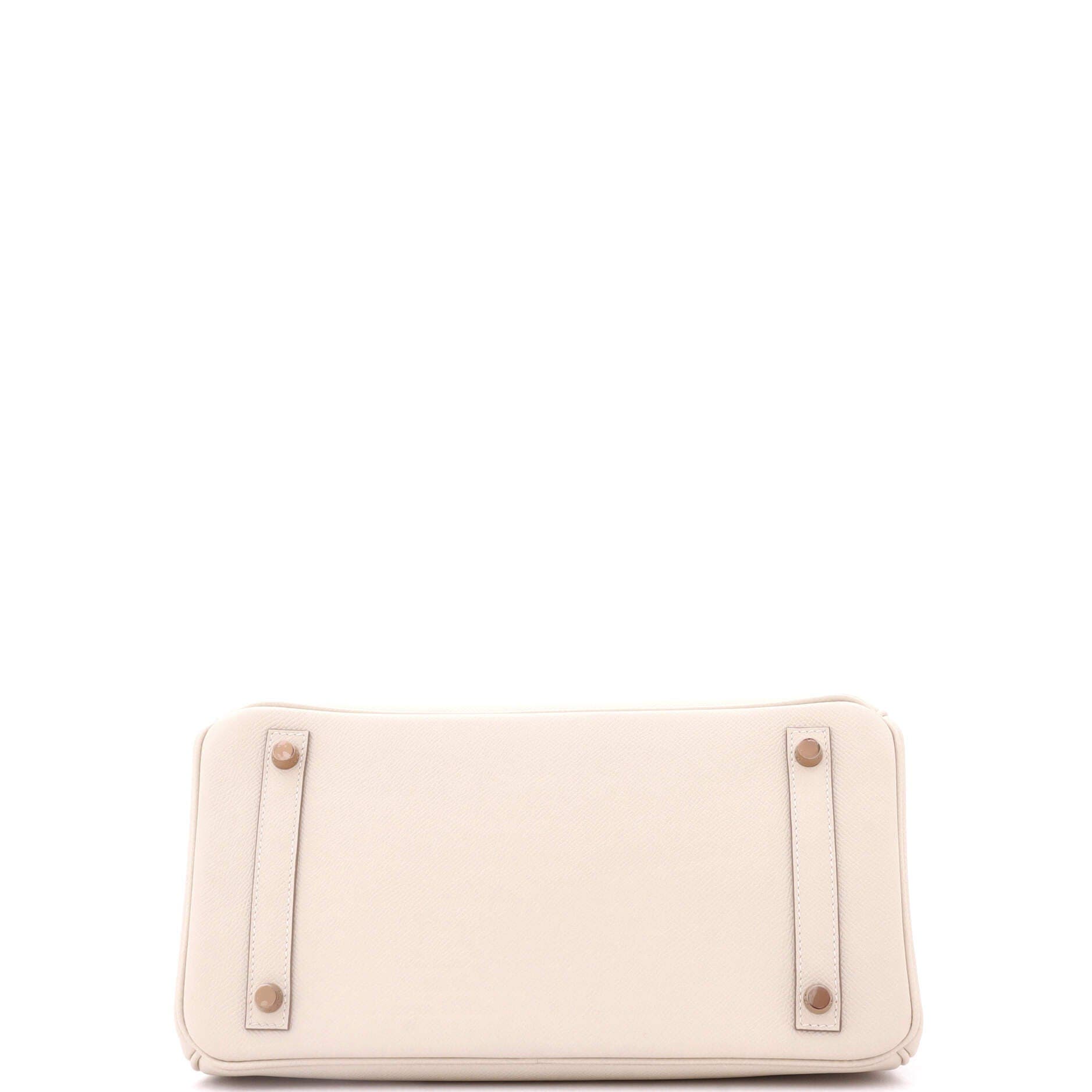 Pre-Owned Hermes Birkin Handbag Light Epsom with Rose Gold Hardware 30, Alternate, color, 