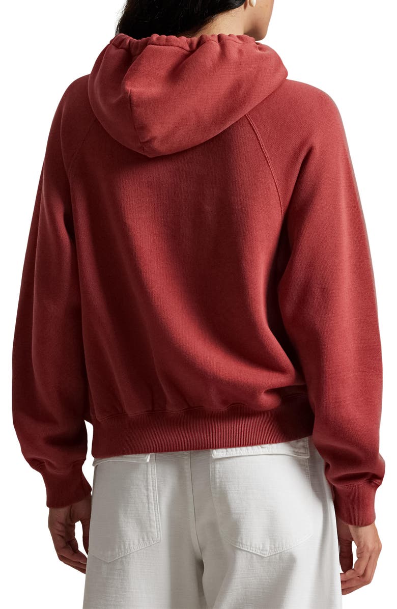 Polo Ralph Lauren Cotton Blend Fleece Hoodie, Alternate, color, Red Snapper