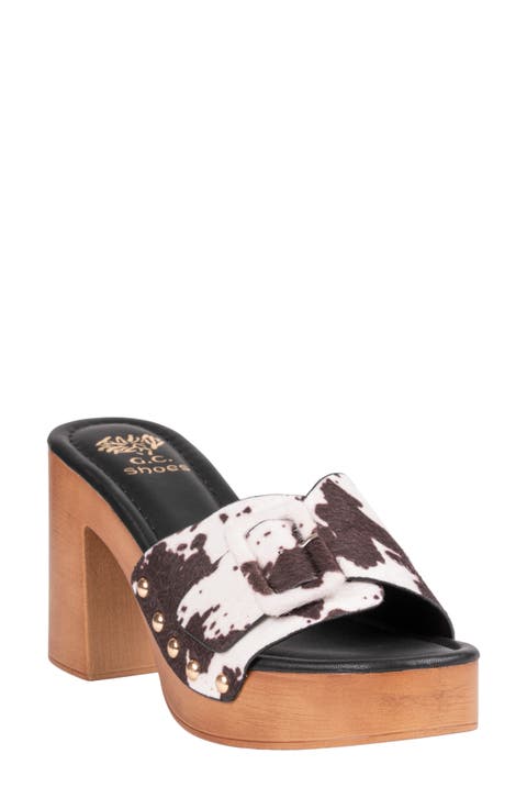 York Buckle Platform Mule (Women)