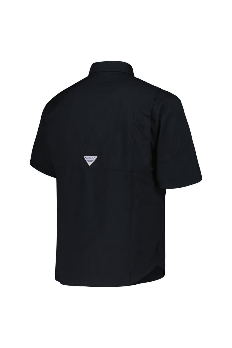 Men's Columbia Black Baltimore Orioles Tamiami Omni-Shade Button-Down Shirt, Alternate, color, Black