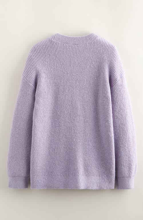 Nordstrom Kids' Oversize Cardigan In Purple