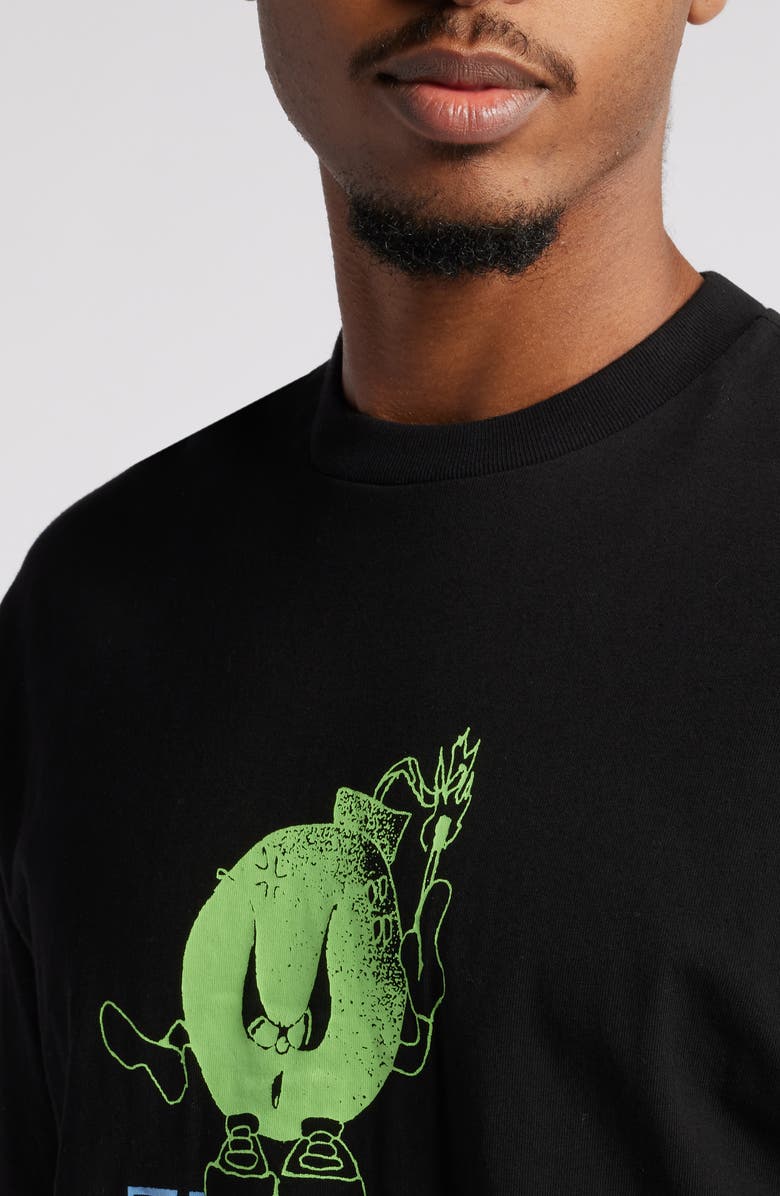 Butter Goods Bomb Logo Cotton Graphic T-Shirt, Alternate, color, 