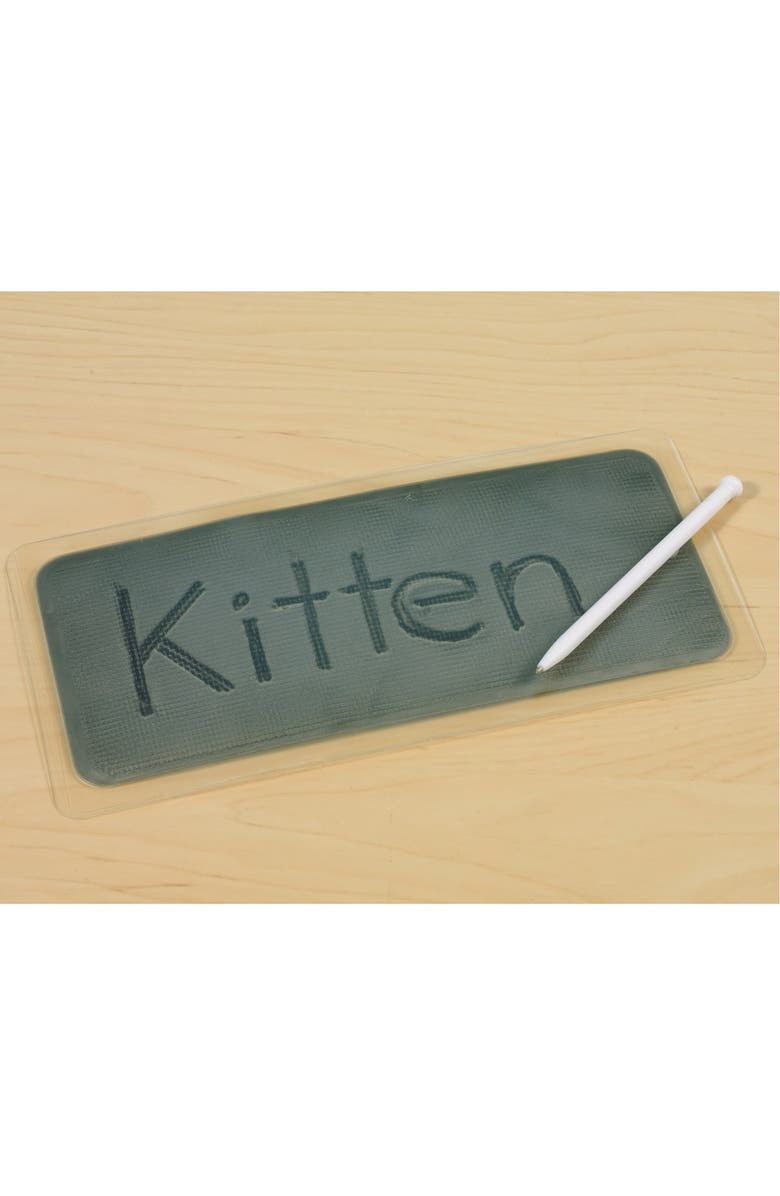 Kaplan Early Learning Company Gel Writing Boards - Set of 12, Alternate, color, Gray