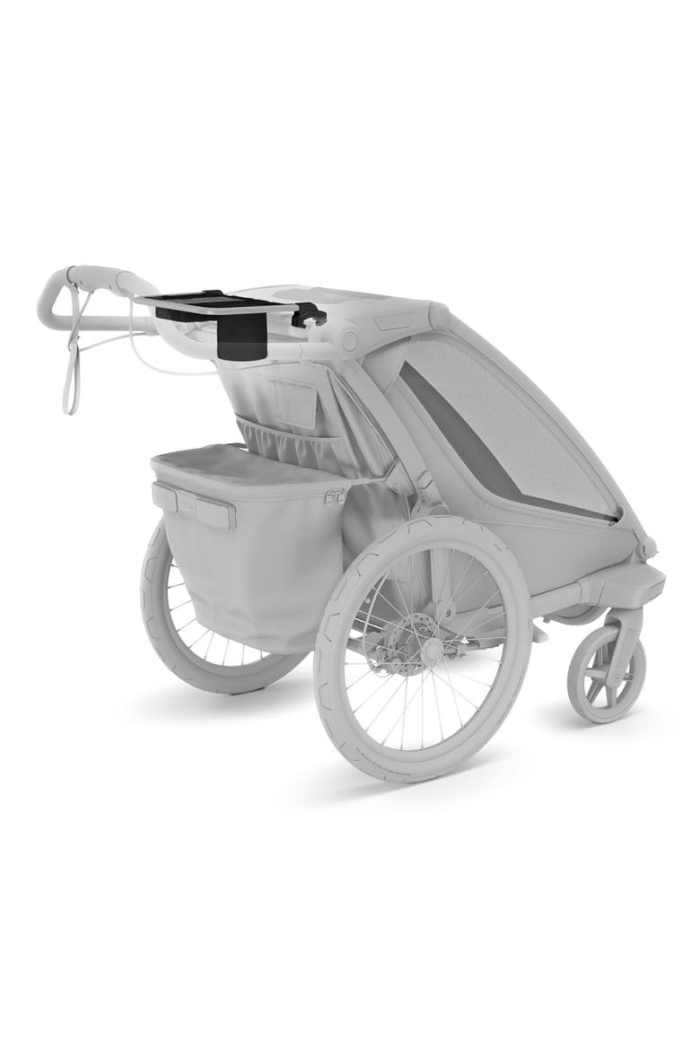 Stroller Handlebar Organizer, Alternate, color, BLACK