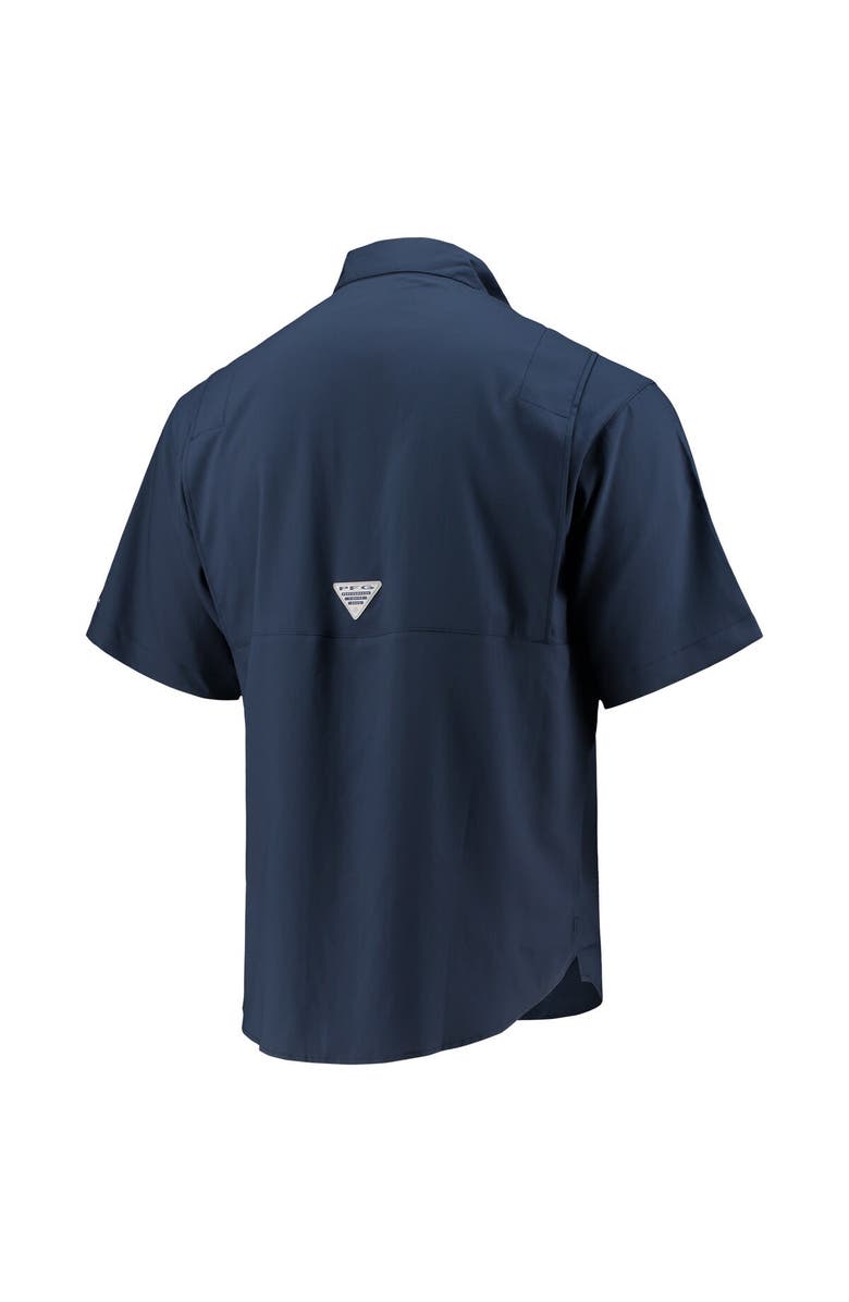 Columbia Men's Columbia Navy Dallas Cowboys Tamiami Omni-Shade Button-Down Shirt, Alternate, color, Navy