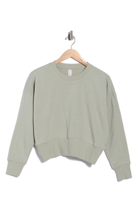 Marley Cotton Blend Fleece Sweatshirt