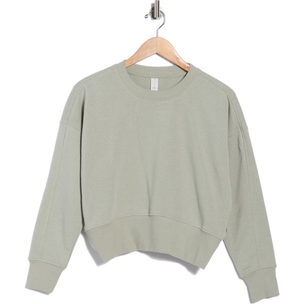 Balance Collection Marley Cotton Blend Fleece Sweatshirt
