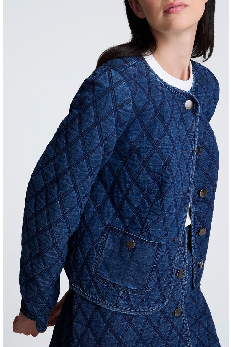 Quilted Denim Jacket, Alternate, color, PACIFIC WASH