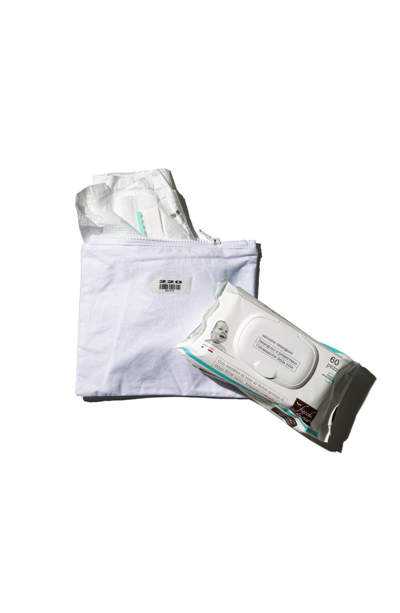 PUEBCO Plain Pouch, Alternate, color, White