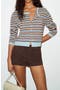  Turquoise Multi Stripe