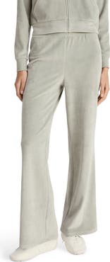 MANGO Stretch Velour Pants