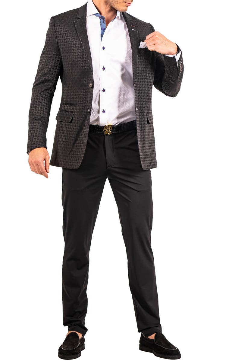 Maceoo Socrate Evo Resistance16 Houndstooth Check Blazer, Alternate, color, 