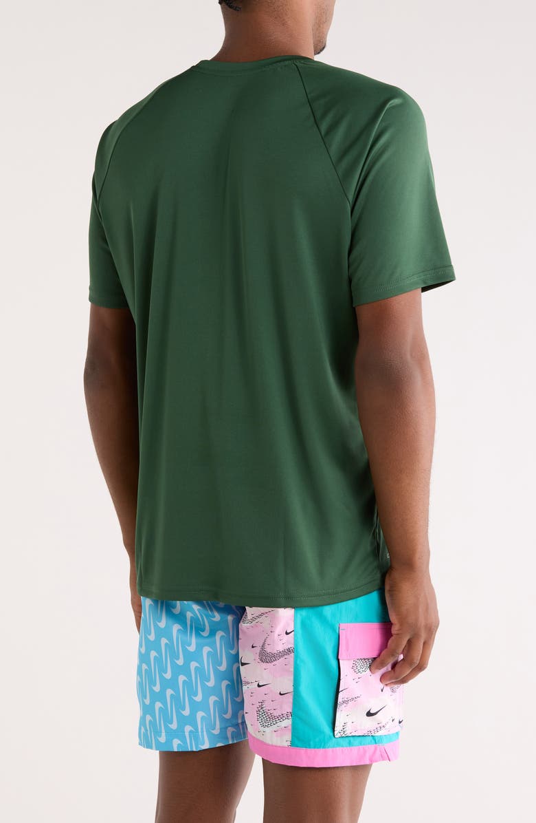 Nike Hydroguard Swim Shirt, Alternate, color, Fir