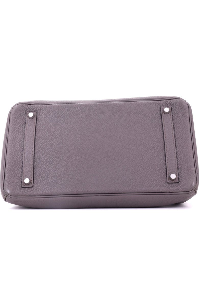 Pre-Owned Hermes Birkin Handbag Grey Togo with Palladium Hardware 35, Alternate, color, Etain