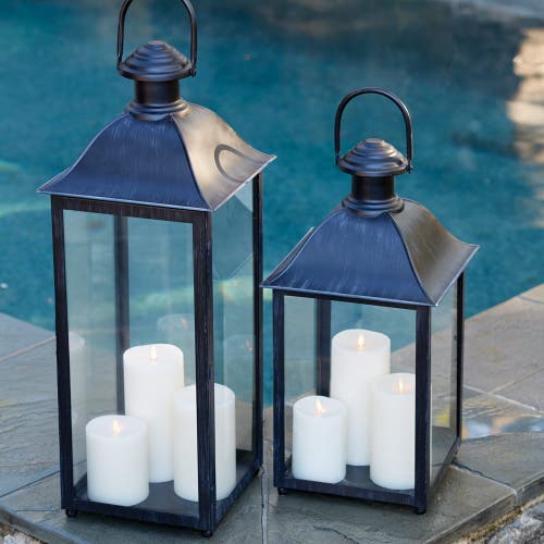 Napa Home & Garden Coach House 30in Outdoor Lantern In Black
