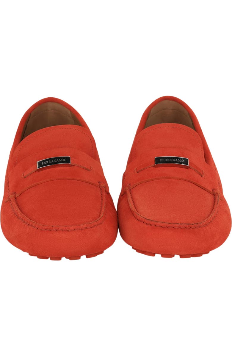 FERRAGAMO Grenoble Driver, Alternate, color, Orange