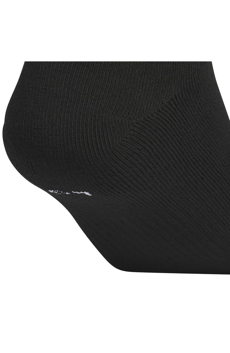 adidas 6-Pack Trefoil 2.0 No-Show Socks, Alternate, color, Black/ White