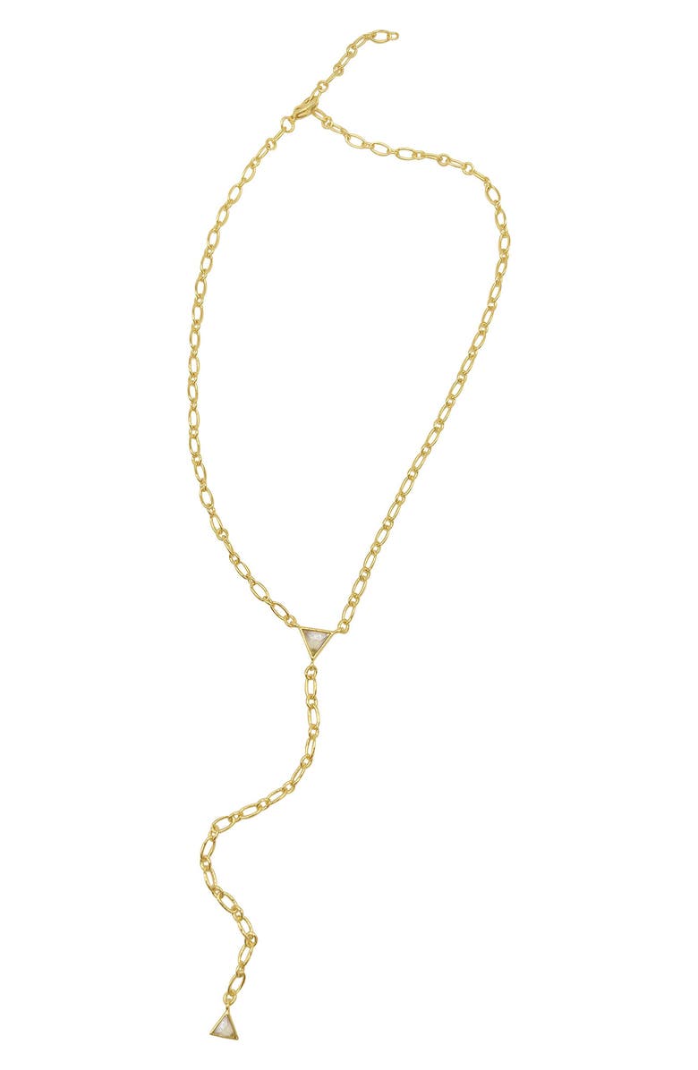 st. Moran Moonstone Y-Necklace, Main, color, 
