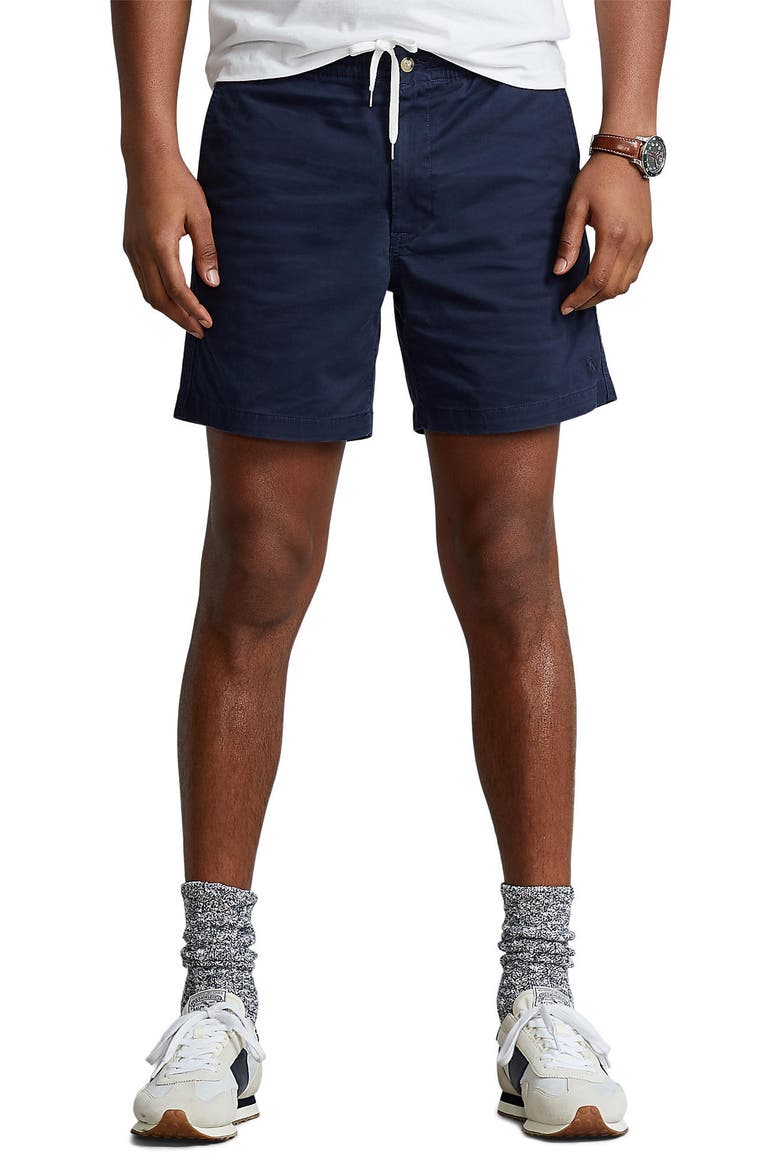Men's Prepster Stretch Cotton Shorts, Main, color, INK