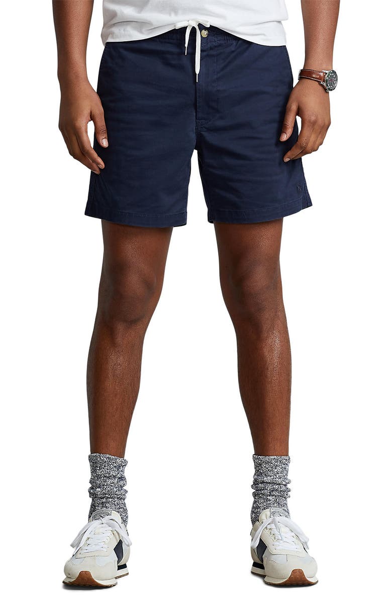 Polo Ralph Lauren Men's Prepster Stretch Cotton Shorts, Main, color, Nautical Ink