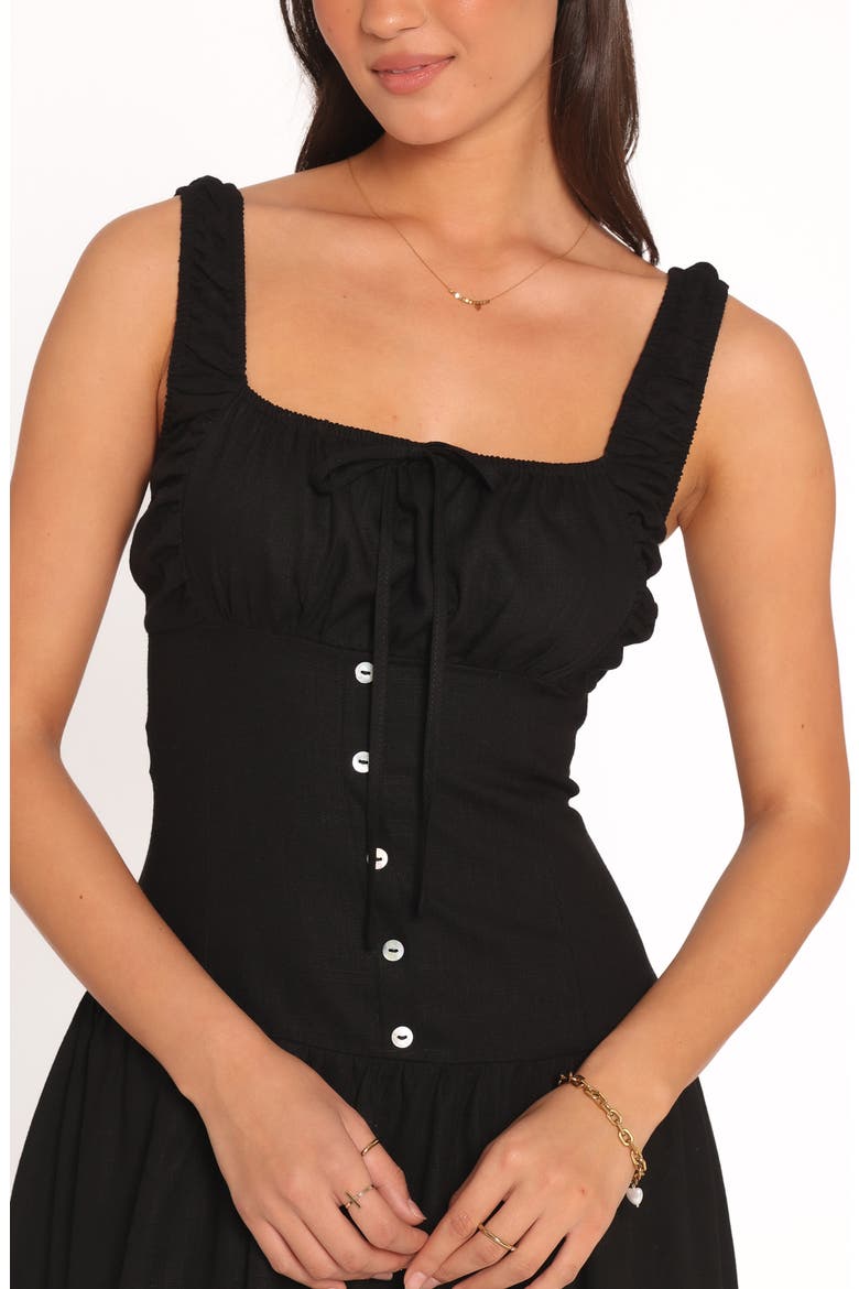 Miley Sleeveless Minidress, Alternate, color, BLACK