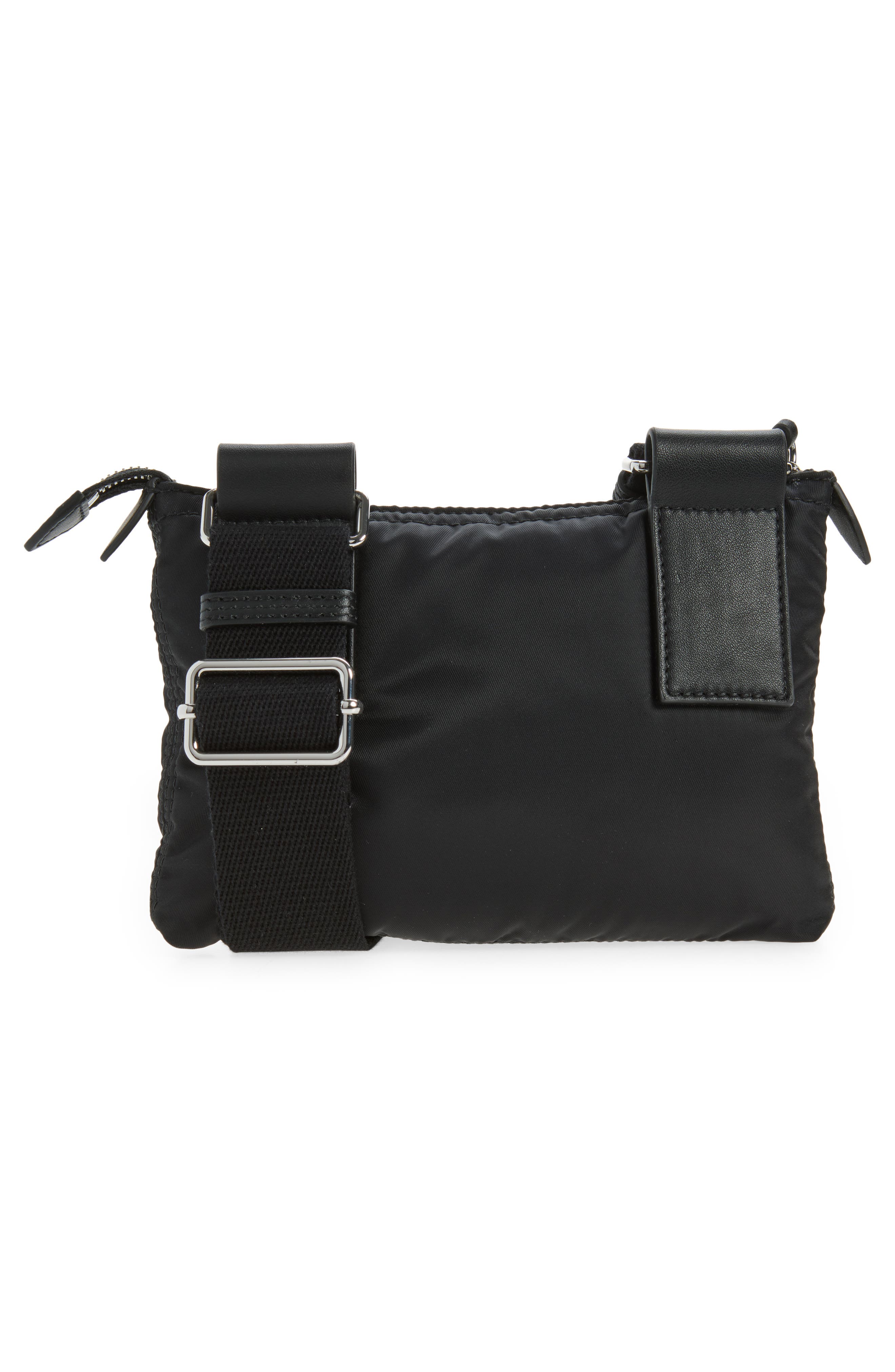 Zip Line Twill Camera Bag, Alternate, color, BLACK/ BLACK