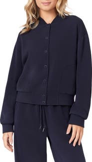 Scotch & Soda Jersey Bomber Jacket