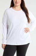 Zella Ease Up Rib Oversize T-Shirt