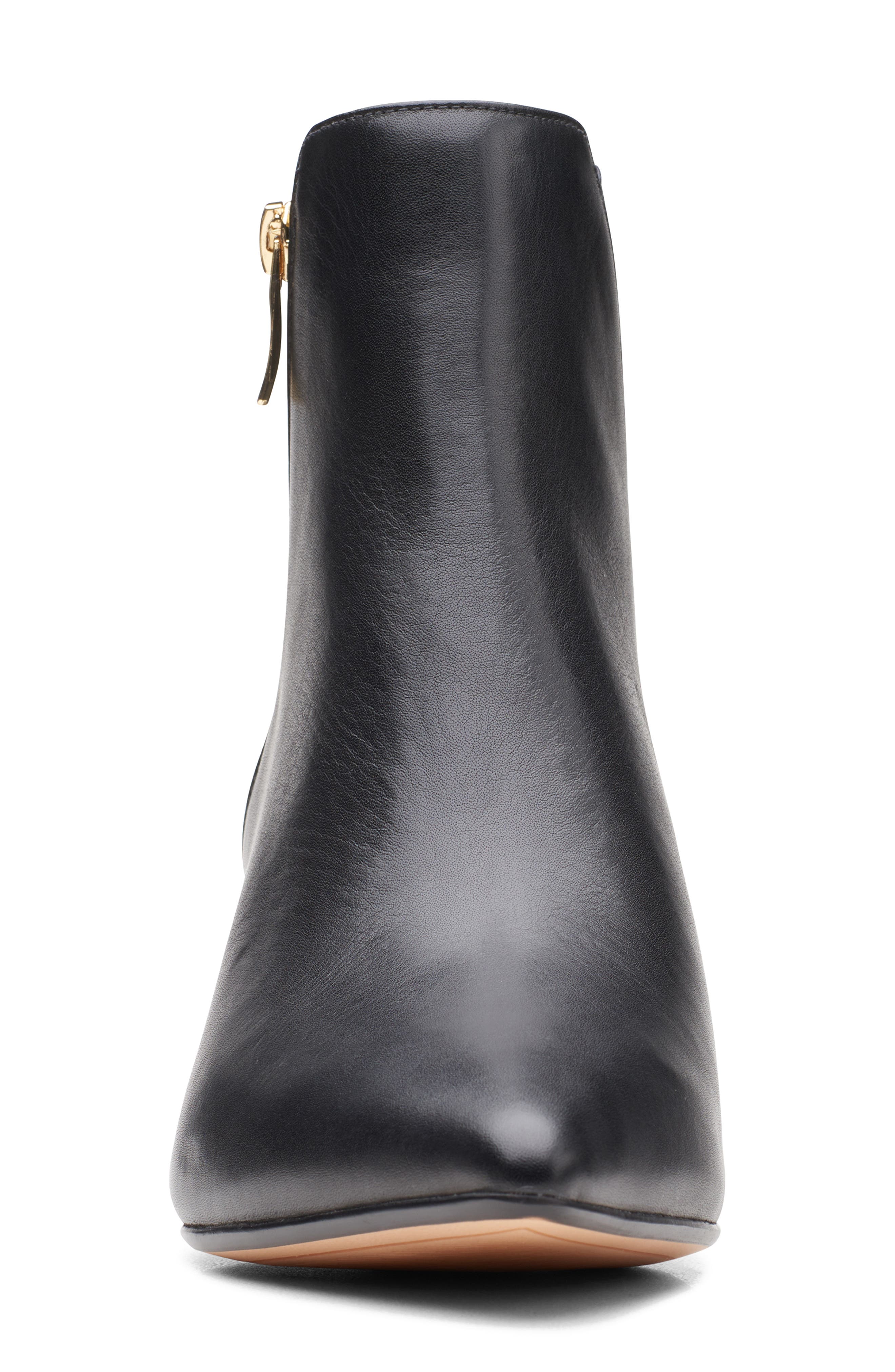 Clarks<sup>®</sup> Violet Zip Bootie, Alternate, color, 