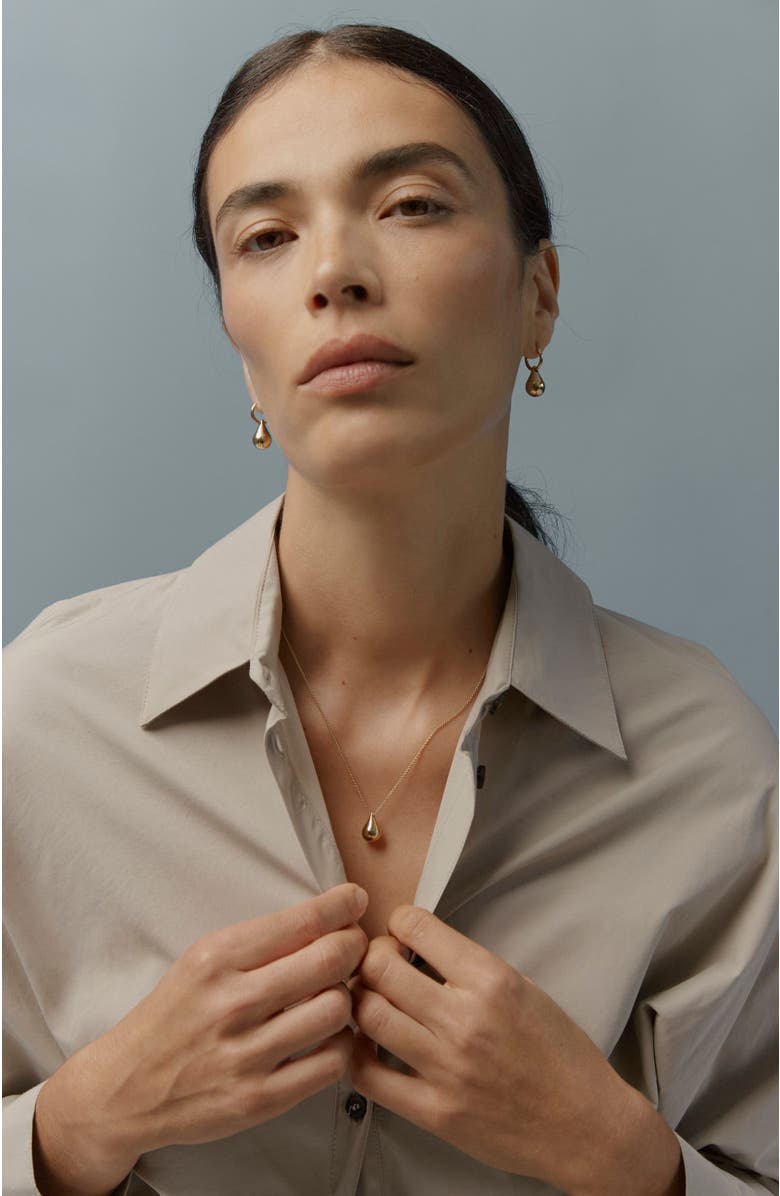 Otiumberg 14kt Gold Vermeil Stilla Earrings, Alternate, color, Yellow Toned Gold