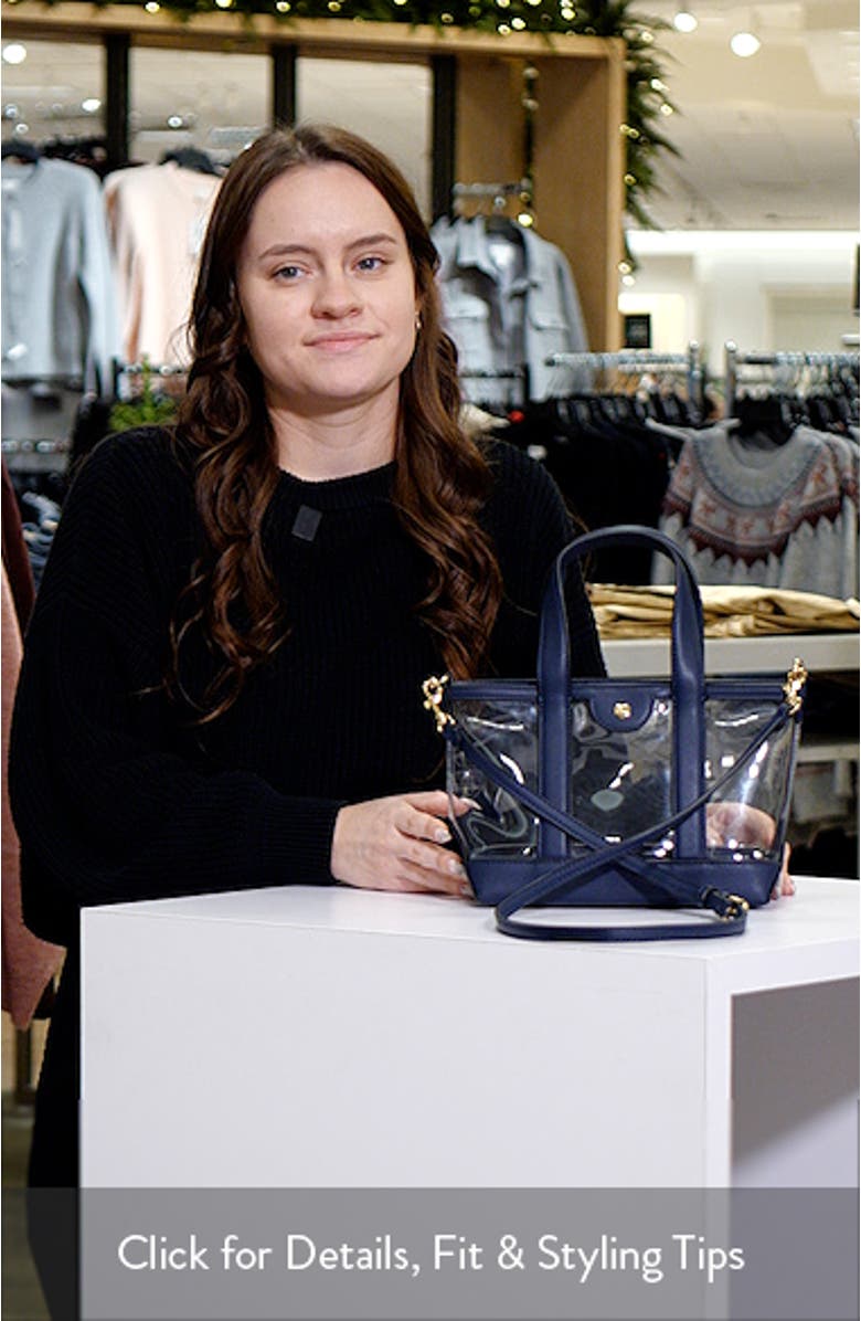 Mini Clear Vinyl Tote, sales video thumbnail