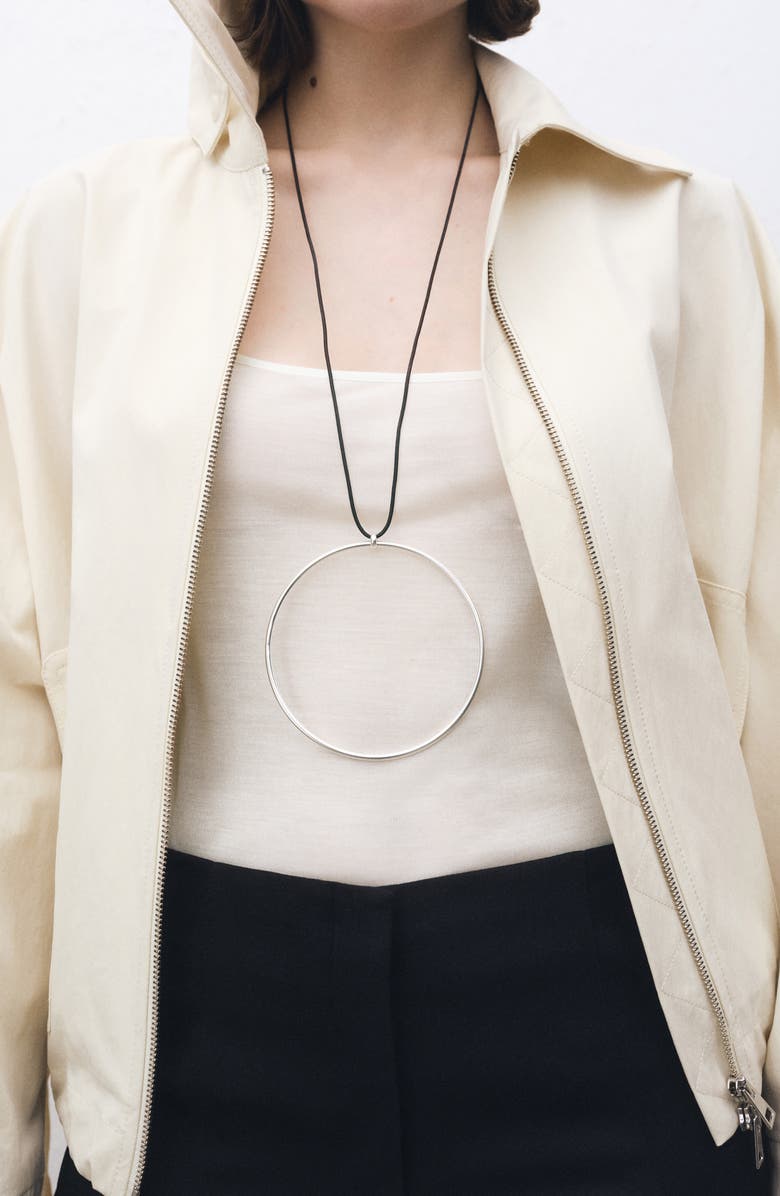 MANGO Silk Camisole, Alternate, color, Off White