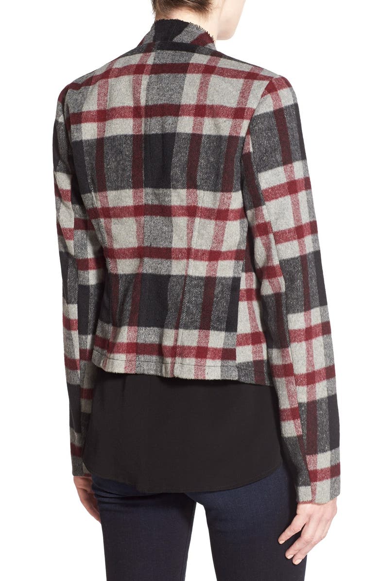 cupcakes and cashmere 'Alta' Plaid Jacket, Alternate, color, 