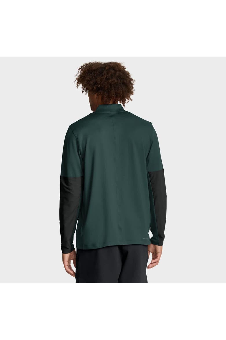 Men's Nike Green Michigan State Spartans One Goal Performance Half-Zip Pullover, Alternate, color, Green