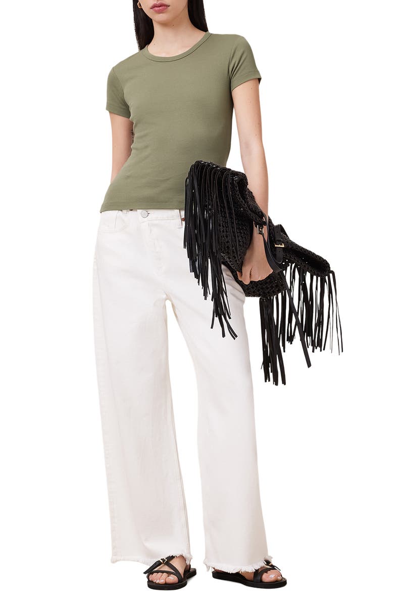 AllSaints Stevie Cotton T-Shirt, Alternate, color, Mermaid Green