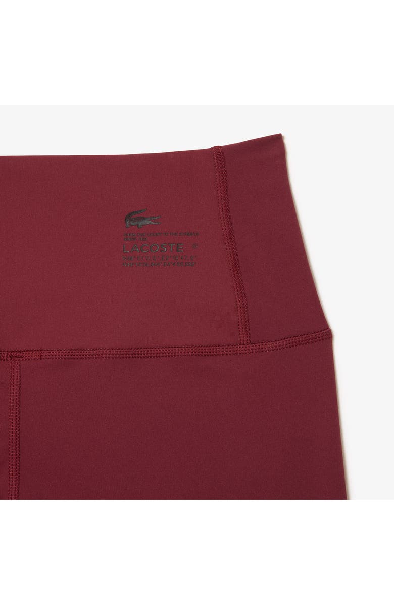 Lacoste Sport Leggings, Alternate, color, Zinfandel