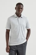 Brunello Cucinelli Polo with shirt collar