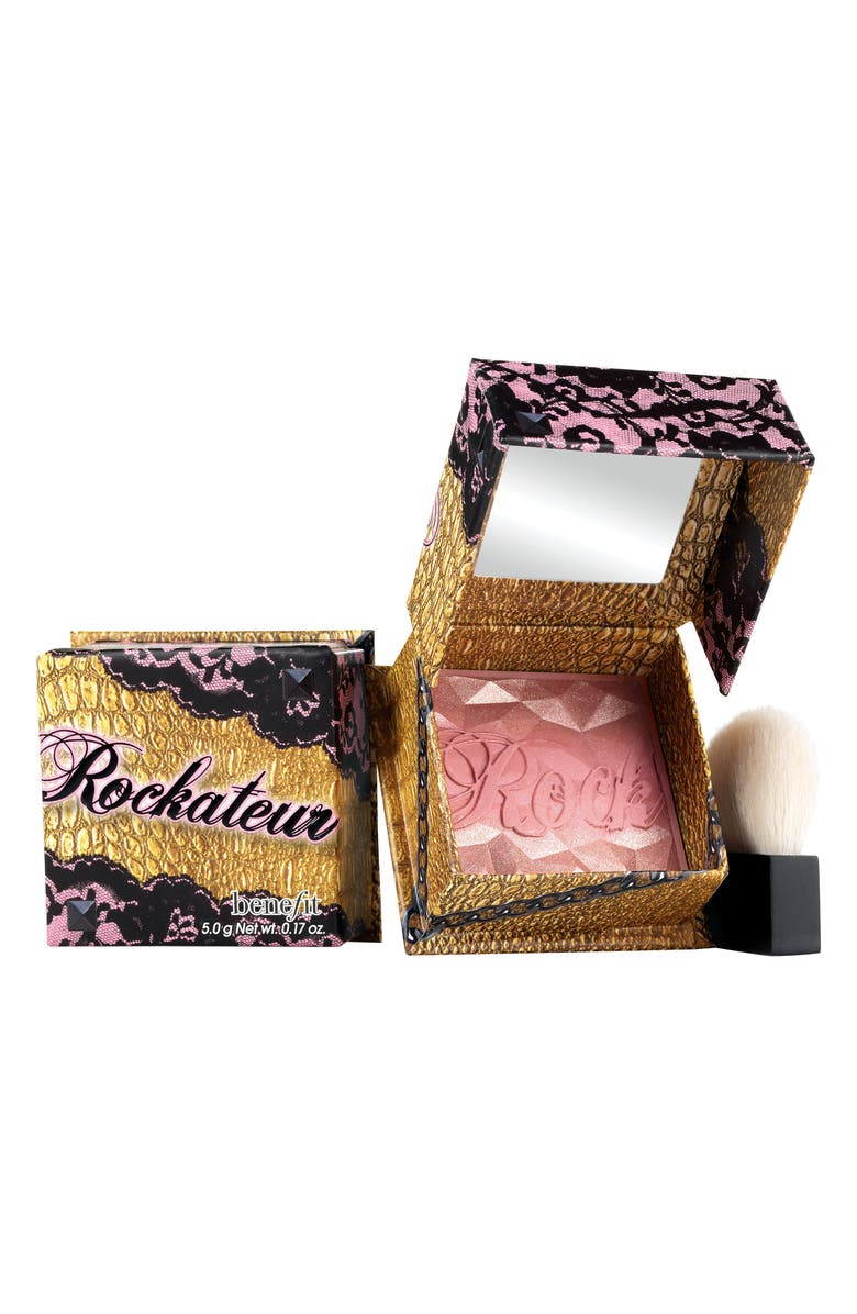 Benefit Cosmetics Benefit Rockateur Rose Gold Powder Blush, Main, color,